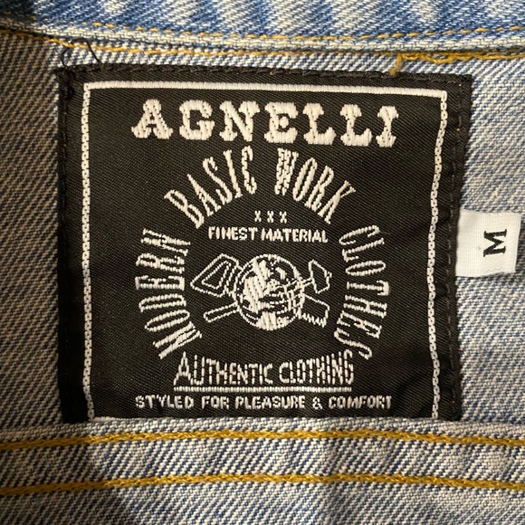 Vintage Claudio Agnelli Denim Vest Size Medium - Picture 6 of 6